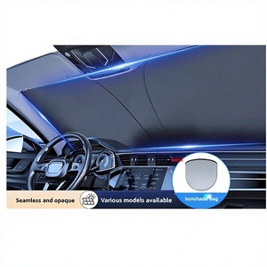 Parasol para <span class=keywords><strong>Coche</strong></span>, Cortina Opaca Aislante del Calor, Cubierta para Parabrisas Delantero, <span class=keywords><strong>Sombrilla</strong></span> para Ventanas <span class=keywords><strong>de</strong></span> PVC - Product Image 5