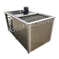 Machine professionnelle de fabrication de brique glacée, avec refroidissement directe, grand blocs de glace