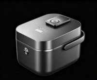 Cuiseur à riz électrique à induction 5L, faible teneur en sucre, nouveau modèle 2026, avec pot intérieur antiadhésif, minuterie intelligente préprogrammée, vapeur et multifonction