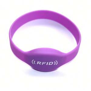 קרבה כושר צמיד ורוד <span class=keywords><strong>Rf</strong></span> כרטיס Pvc פלסטיק צמיד עבור מנעול - Product Image 3