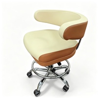 Chaise de casino réglable en hauteur avec roulettes, tabouret de jeu pivotant en cuir PU pour salle de poker