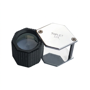 Lupa hexagonal de acero inoxidable SUNTOOLS/STIPL de forma irregular para fabricación de joyas, moldes y servicios de creación de muestras - Product Image 1