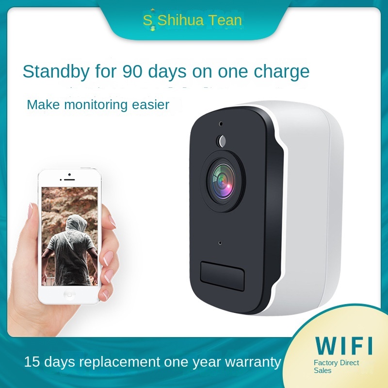 Indoor Wireless Surveillance Camera Wifi Solar Network Monitoring Car Baby Monitor Home · image 4