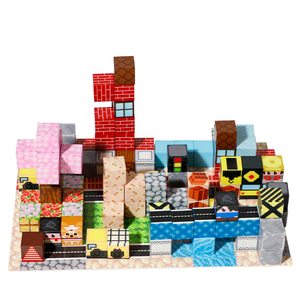 Vente directe d'usine <span class=keywords><strong>bricolage</strong></span> jouets de construction pour enfants-blocs de construction magnétiques coffrets cadeaux matière plastique - Product Image 4