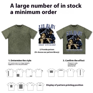 Xxxxxl camicie 2025 alla moda Vintage di alta qualità con colletto piccolo peso massimo in cotone a maniche corte <span class=keywords><strong>t</strong></span>-<span class=keywords><strong>shirt</strong></span> da uomo personalizzate - Product Image 6