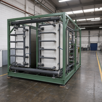 Réservoir d'alimentation en eau à pression constante en acier inoxydable modulaire, garantie 1 an, filtration par osmose inverse 5000 L/h, 5000 kg