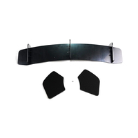 Difusor de Parachoques Trasero Negro Brillante ABS para Volkswagen Scirocco 2009 2014
