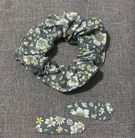 Scrunchie Bunga untuk Anak Perempuan, Scrunchie Lucu dengan Pola Bunga