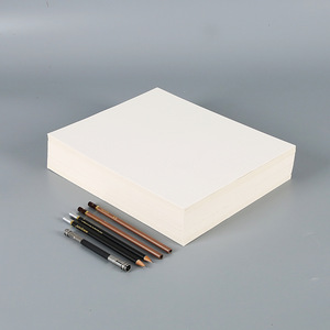 Carnet à spirales <span class=keywords><strong>A4</strong></span> marron pour étudiants en art - Bloc de croquis et de dessin avec 16 feuilles de <span class=keywords><strong>papier</strong></span> gouache 8K pour aquarelle DT001 Cadeau - Product Image 4