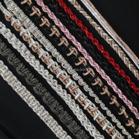 S528 Cordon de capuche tendance en strass, cordons personnalisés en strass, corde tubulaire en strass cristal