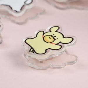 مشابك متعددة الوظائف للمنزل والمكتب مصنوعة من الأكريليك الصديق للبيئة بتصميم حيوانات كرتونية شفافة قابلة للتخصيص بألوان مختلفة ومصنعة بتقنية CNC - Product Image 1