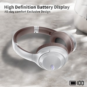 ZZX AKZ-13B15 Casque sans fil rétro de style américain, suppression active du bruit, commande vocale, étanche à l'eau, numérique - Product Image 2