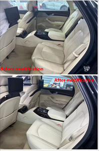 Sedili sportivi originali per A3 A4 A5 A6 A7 A8 S3 S4 S5 S6 S7 S7 S8 Q3 Q5 Q7 Q8 SQ7 SQ8 RSQ5 RSQ7 RSQ8 RS3 RS4 <span class=keywords><strong>E</strong></span> <span class=keywords><strong>Tron</strong></span> in pelle - Product Image 6