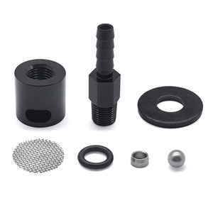 Valve de purge de réservoir de carburant à montage à distance 5/16 po - Aluminium usiné CNC, Clapet anti-retour pour voiture, camion, tout-terrain - Product Image 5