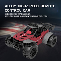 Camion RC tout-terrain en alliage métallique 2,4 GHz 1:16 à grande vitesse, personnalisable pour la vente en gros, avec lumières LED