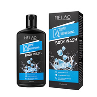 Gel de Ducha para Hombre con Control de Grasa Corporal 473ml, Elimina el Exceso de Sebo y el Olor a Sudor, Aroma Refrescante a Salvia y Sal Marina, Hidratante