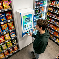 Distributeur automatique mural personnalisé OEM/ODM avec vérification IA, gestion cloud SDK et écran tactile 32 pouces pour bars et discothèques