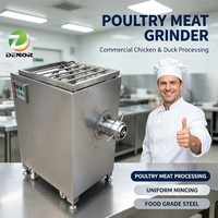 Machine à hacher la viande professionnelle commerciale pour viande de poulet, saucisses, poisson et os, en Pakistan