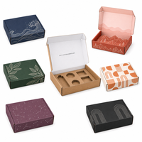 Boîte d'expédition personnalisée en carton ondulé Kraft avec insert sur mesure pour produits cosmétiques et soins de la peau – Vente en gros directe usine OEM