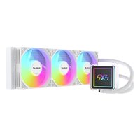 Refroidisseur d'eau ARGB COOLLEO ICE Mirror 360 WH 300W TDP avec roulement fluide, garantie 3 ans, pour Intel LGA1700/1851 pour boîtier d'ordinateur