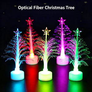 Parties Christmas Gifts Decor Colorful <b>LED</b> Christmas <b>Tree</b> Slow Flash Luminous Glow Light - Product Image 4