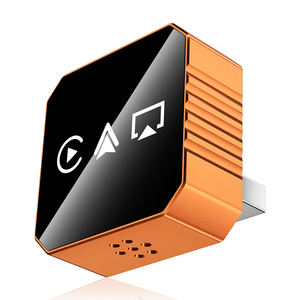 Adaptador inalámbrico CarPlay naranja tipo C, Android Auto Mirror Link, Dongle CarPlay <span class=keywords><strong>4</strong></span> en 1, Plug and <span class=keywords><strong>Play</strong></span>, AI Box - Product Image 2