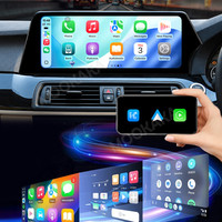 Autoradio MOOKAKA 12,3 pouces pour BMW Série 5 GT 2011-2012, écran tactile, système d'exploitation Linux, GPS, CarPlay sans fil, autoradio compatible Wifi 4G