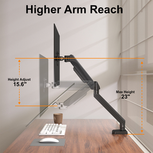 ขาตั้งจอคอมพิวเตอร์แบบตั้งโต๊ะ Charmount สำหรับจอ LCD แบบปรับหมุนได้ 1 จอ - Product Image 6