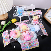 Silikon-TPR Langsam Zurückfederndes Stressabbau-Spielzeug mit Individuellem Logo, Beliebtes Nachtmarkt-Produkt, Kinder-DIY-Überraschungsbox Kleines Spielzeug