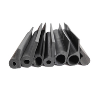 Joint d'étanchéité en mousse de silicone de type P à 9 caractères pour four, porte de compartiment frigorifique, bande de caoutchouc de forme spéciale