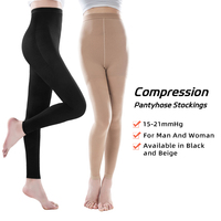 Bas de contention anti-embolie médicale 15-20 mmHg, soutien complet des jambes, pour infirmières, sportifs et varices