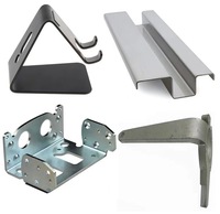 Produits métalliques personnalisés pour la fabrication de tôle Pièces de support en aluminium et acier inoxydable Service d'emboutissage et de pressage