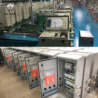 Boîte de distribution électrique industrielle étanche à montage encastré, panneau de commande manuel, coffret de commutation