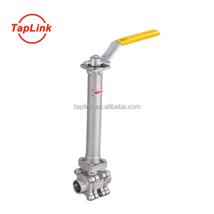 Válvula de bola criogénica de temperatura ultrabaja Taplink, resistente a la corrosión, potencia Manual, personalizable, OEM, directo de fábrica, Gas, agua - Product Image 2