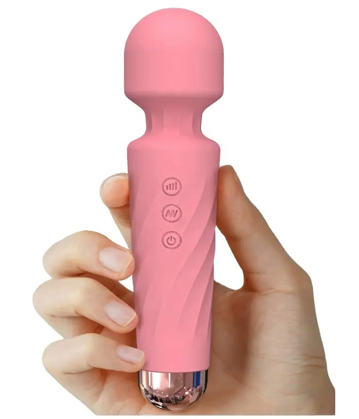 Hot ODM/OEM Silicone Clitoris G Spot Stimulator Personal Full Body Vibrator Adult Sex Toy Waterproof Women Wand Massager