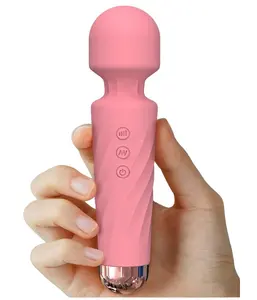 Heiße ODM/OEM Silikon Klitoris G-Punkt Stimulator Persönlicher Ganzkörper vibrator Sexspielzeug für Erwachsene Wasserdichtes Zauberstab massage gerät für Frauen