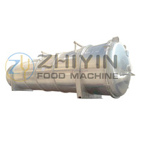 Industriële voedselvacuümvriesdroogmachine van roestvrij staal, capaciteit 30-200 kg, automatische groente- en fruitdroogapparatuur
