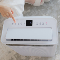 Absorbeur d'humidité électrique déshumidificateur domestique 20L avec drainage continu et dégivrage automatique