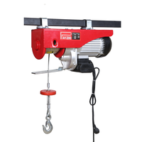 Nouvelle mini-treuil électrique à câble de 1 tonne, 1000 kg, monophasé, acier, certifié TUV, télécommande, vitesse de levage de 12 m/min