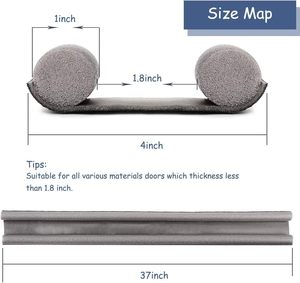 Tự dính EVA cửa dưới con dấu-Cách âm Windproof chống bụi Dưới Cửa khoảng cách bìa cho nhà/văn phòng - Product Image 4