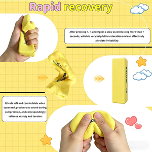 Slow Rising Squishy Butter Squeeze <b>Toys</b> Pack Sensory Stress Relief Squishies Soft & Stretchy <b>Fidget</b> <b>Toys</b> for Anxiety Relief - Product Image 3