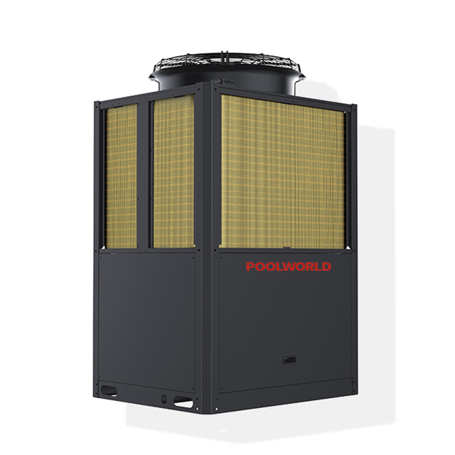 POOL WORLD New Energy Commercial R290 air to Water Heat Pump for Hotel Hot Water