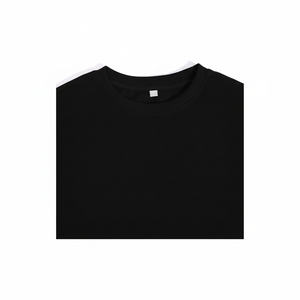 เสื้อยืดผ้าฝ้ายพื้นฐานของผู้ชาย-สไตล์ทรงหลวมคอกลมแขนสั้นคุณภาพพรีเมี่ยมสำหรับสวมใส่ทุกวันและชุดกีฬา - Product Image 1