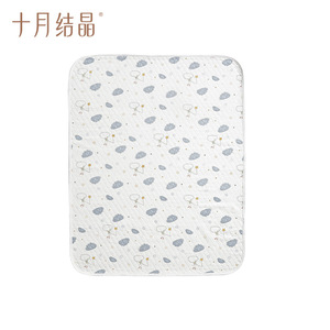 Matelas à langer imperméable imprimé October Crystal pour bébés 50x70 90x70 70x120 - Product Image 4