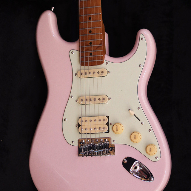 Wholesale Simger Professional Electric Guitar 22 Rounded End Frets SSH Alnico Pickup High-Gloss Finish Full Size Poplar Body