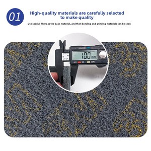 Industriële Vierkante Vorm Schuursponsje Ontbramen Roest Verwijdering Polijstdoek Voor Auto Spuitverf Auto Schoonmaken Polijstgereedschap - Product Image 4