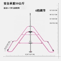Barres de traction réglables pour la force musculaire des ménages Barres horizontales intérieures pour enfants Barre de gymnastique de fitness pliable portable