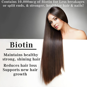 Gomitas de Biotina de Alta Calidad, Suplemento Dietético que Ayuda a Estimular el Crecimiento del Cabello, Haciéndolo Más Grueso y Brillante - Product Image 5
