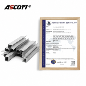 <span class=keywords><strong>Agrafes</strong></span> de qualité supérieure série 1010J 20GA, <span class=keywords><strong>agrafes</strong></span> industrielles plaquées zinc, <span class=keywords><strong>agrafes</strong></span> en fer à tête plate à tige lisse de 11 mm - Product Image 5