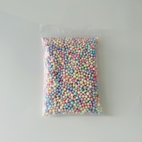 Perles de mousse colorées miniatures de 3-6 mm, billes de mousse multicolores, remplissage de slime en polystyrène, décoration de fête de mariage, 5g/sac
